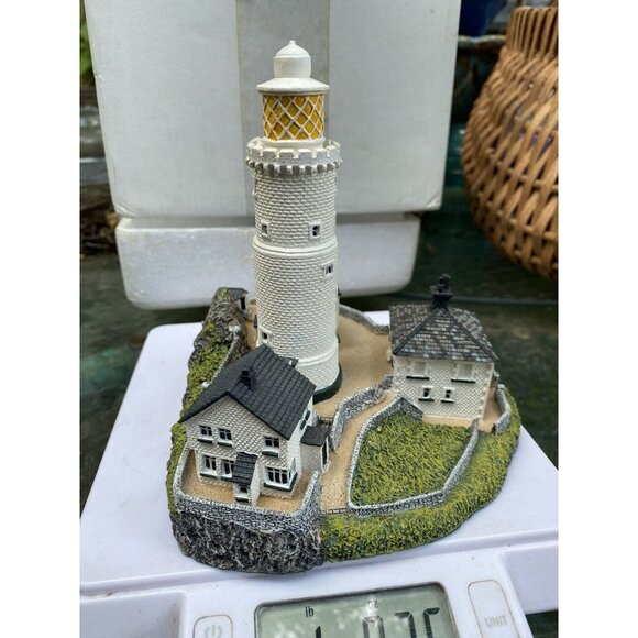 Dartmouth England Start Point Lighthouse Sculpture By The Danbury Mint 1993 - Picture 3 of 5